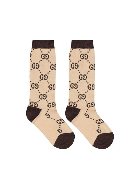 Gucci Socks Brown For Girls