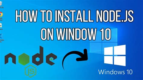 How To Install Nodejs And Npm On Windows 10 2022 Update Youtube