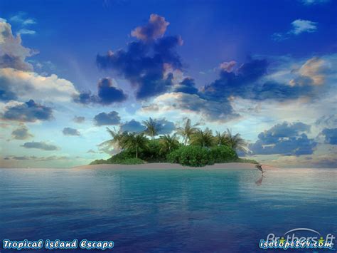 48 Tropical Island Wallpaper Screensavers On