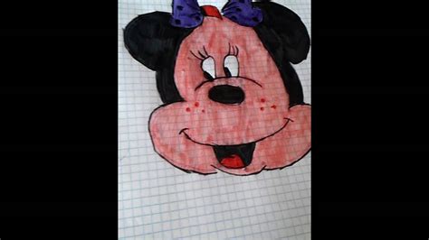 Como Dibujar A Minnie Mouse Youtube