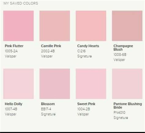 60 Aesthetic Pink Hex Codes Caca Doresde