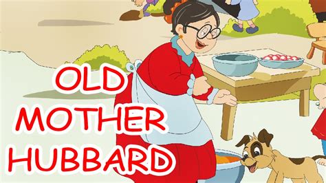 Old Mother Hubbard Nursery English Rhymes Youtube