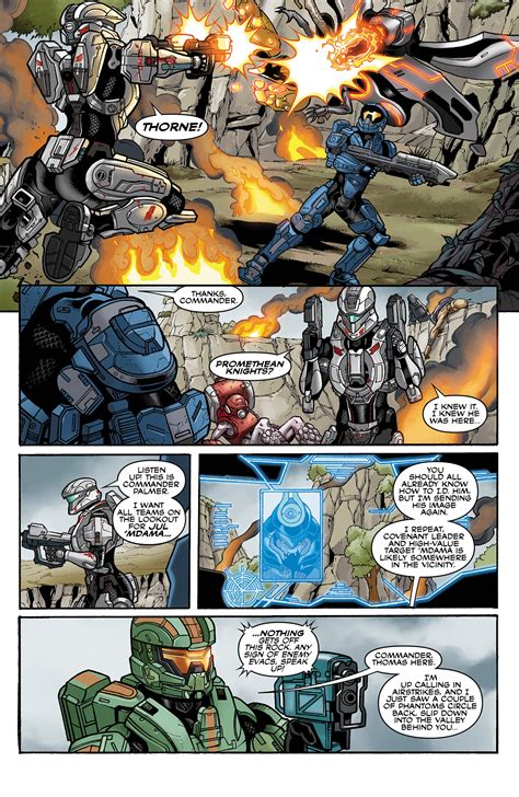 Read Online Halo Escalation Comic Issue 13