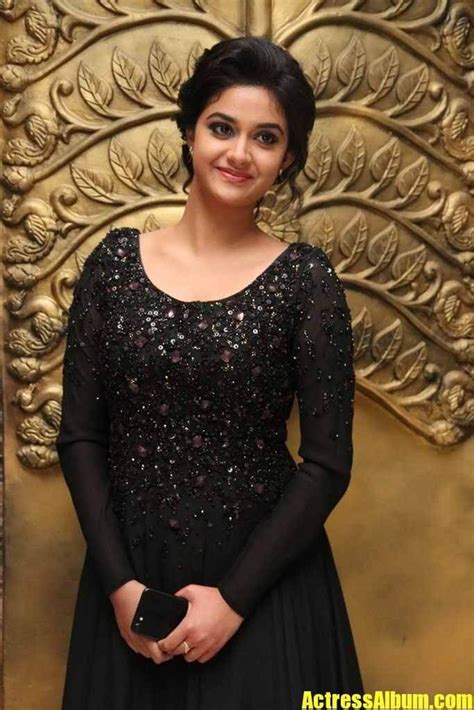 Keerthy Suresh Photoshoot Stills In Black Dress Photos Actress Album