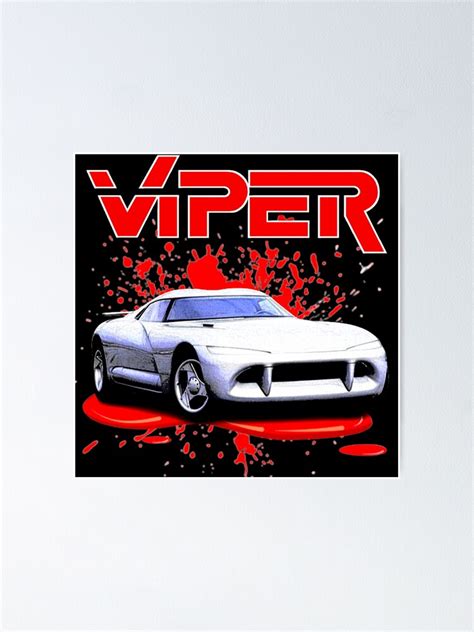 Viper Tv Series Poster For Sale By Esadamara Redbubble