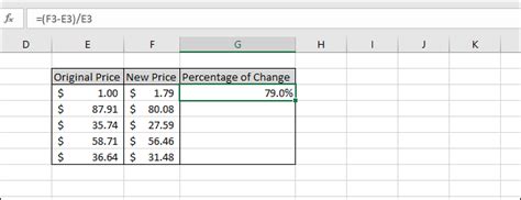 Percent Change Formula In Excel Percentage Change Formula In Excel