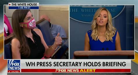 Kayleigh Mcenany Snaps At Cnn S Kaitlan Collins In Briefing