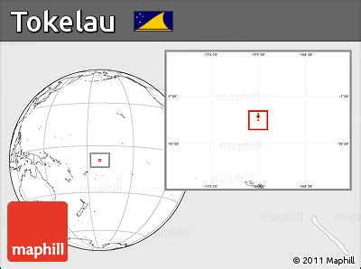 Free Blank Location Map Of Tokelau