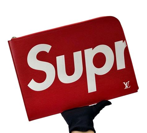 Louis Vuitton Lv X Supreme Pochette Grailed