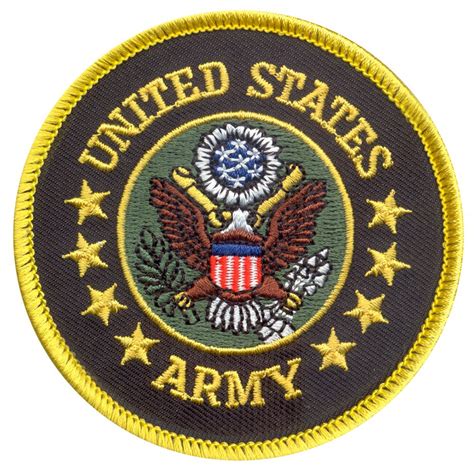 Us Army Round Patch Camouflageca