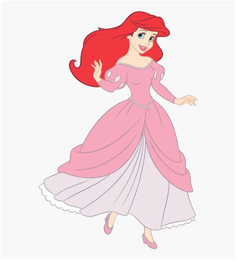 Disney Princess Ariel Blue Dress Png Download Little Mermaid Ariel