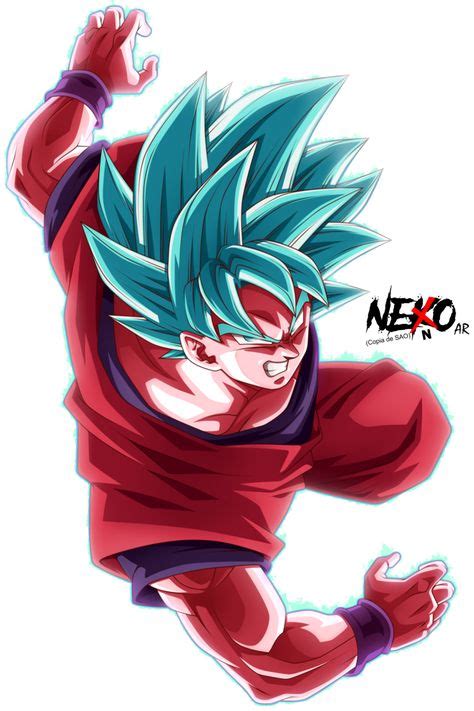 Son Goku Blue Kaioken By Nekoar Visit Now For D Dragon Ball Z