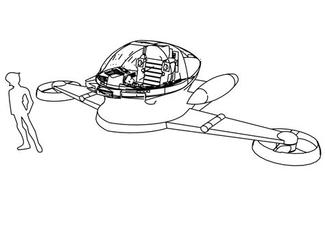 Hover Pilder Coloring Page01