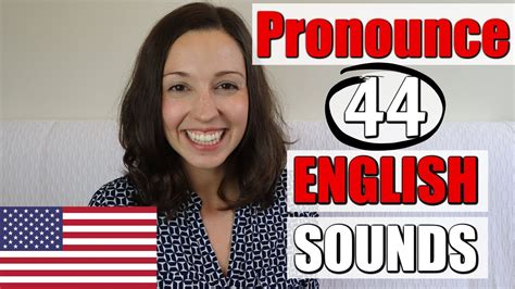 How To Pronounce All English Sounds American English Lesson Youtube