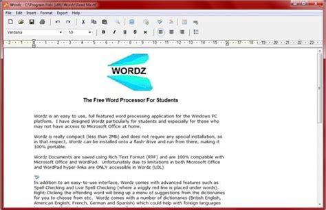 Wordpad Textnote Download