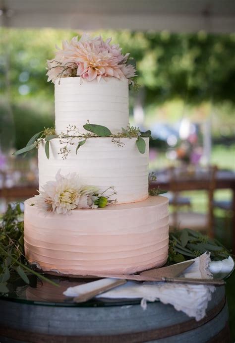 Real Weddings Wedding Cake Roses Pastel Wedding Cakes