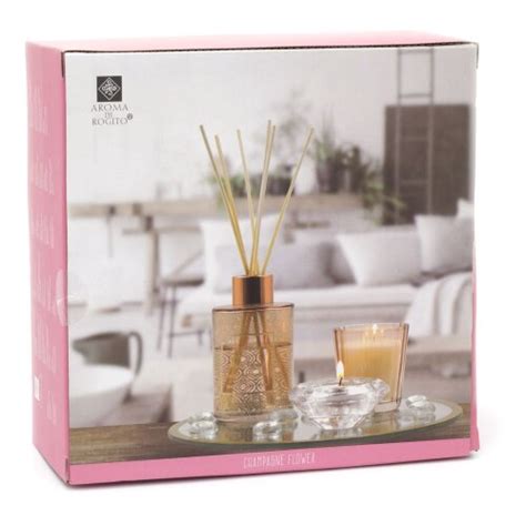 Aromatherapy T Set Scented Candle And Reed Diffuser Set Mirrored