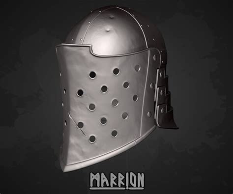 Artstation Warden Dain Helmet For Honor 3d Print Ready Resources
