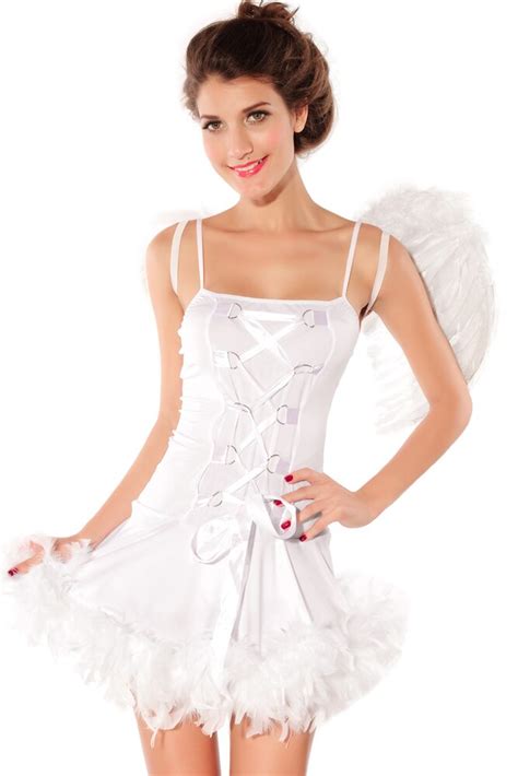 Popular White Angel Costumes Buy Cheap White Angel Costumes Lots From