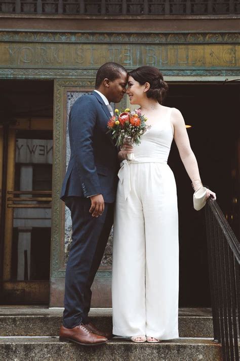 16 Fierce Wedding Jumpsuits For Brides Who Dont Do Dresses Wedding