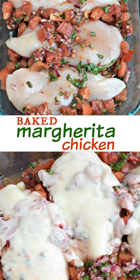 Baked Margherita Chicken Easy To Prepare And Makes A Delicious Dinner