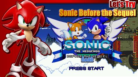Lets Try Sonic Before The Sequel Youtube