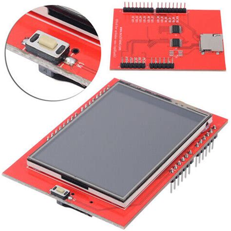 2 4 TFT LCD Display Shield ID 0x9341 Touch Panel Screen Arduino UNO