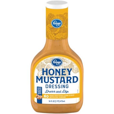 Kroger Honey Mustard Salad Dressing Fl Oz Smiths Food And Drug