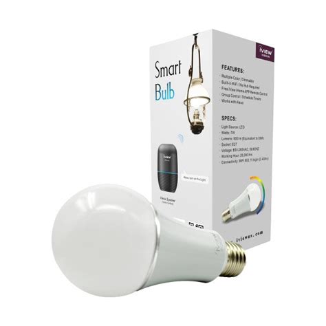 Iview Isb600 7w 600lm Multi Color Led Wi Fi Smart Light Bulb — Iview Us