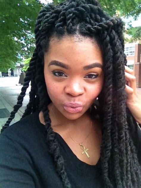 20 Of The Hottest Jumbo Marley Twists Styles Found On Pinterest
