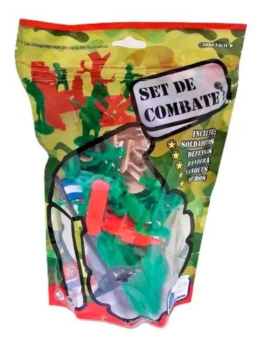 Set De Combate Soldaditos Bandera Juguete Tanques Jugar 450