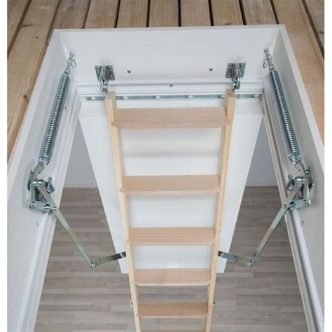 Dolle Clickfix 76 Timber Loft Ladder 1200 X 700mm