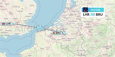 Sn2106 Flight Status Brussels Airlines London To Brussels Dat2106