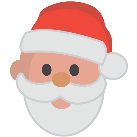 Santa Claus Smiley Christmas Clip Art Realistic Cliparts Hat Png