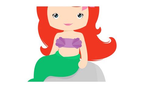 Baby Clip Art Little Mermaid