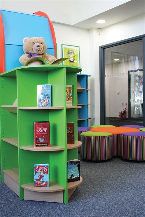 A School Library Created By Incube Ltd For Newton Leys Primary School