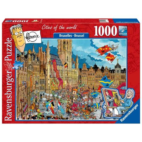Ravensburger Puzzel Fleroux Cities Of The World Brussel 1000 Stukjes