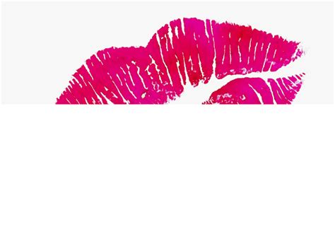 Lipstick Clipart Pink - Kiss Pink Lips Transparent Background, HD Png png image