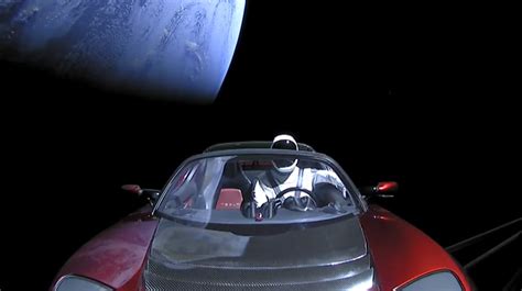 Tesla In Space Track Cosmic Journey Of Elon Musks Roadster And