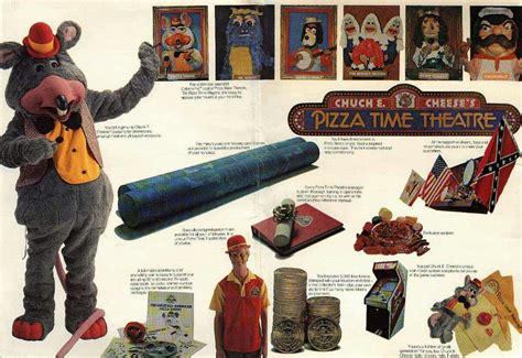 Chuck E Cheese Pizza Advertisement