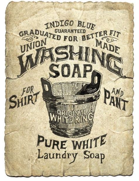 Printable Vintage Laundry Soap Labels Laundry Labels
