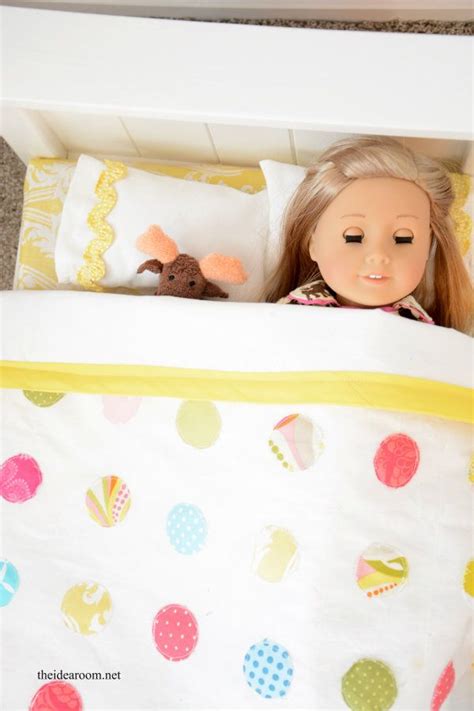 Diy Doll Bed The Idea Room Doll Bed Diy Diy Doll Doll Bed