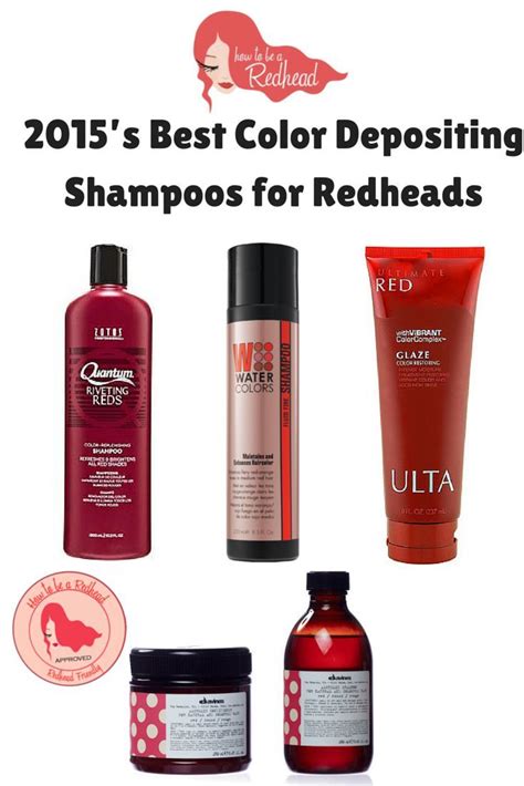 Best Colordepositing Shampoos For Redheads Shampoo For Curly Hair