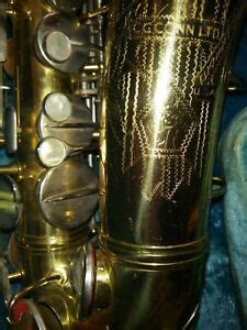 Vintage Conn Alto Sax Naked Lady Saxophone With Accessories Case Hot Sex Picture