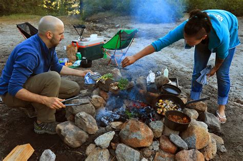 Upscale Food And Gear Bring Campsite Cooking Out Of The Wild The New