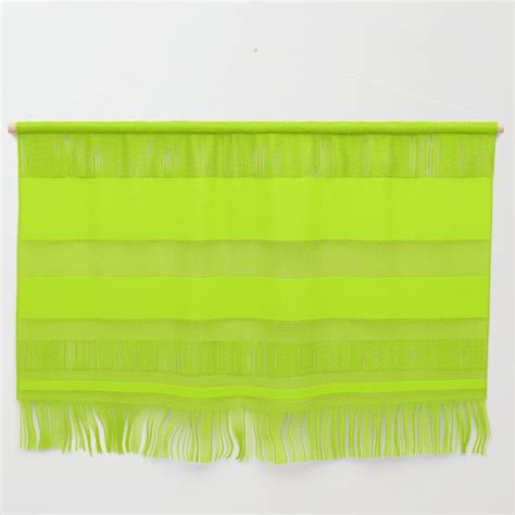 Bitter Lime Neon Green Yellow Wall Hanging By Podartist Society6