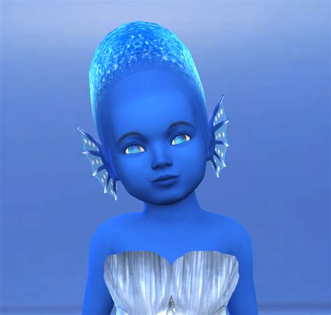 Zaneida And The Sims 4 — Mermaid Ears For Children And