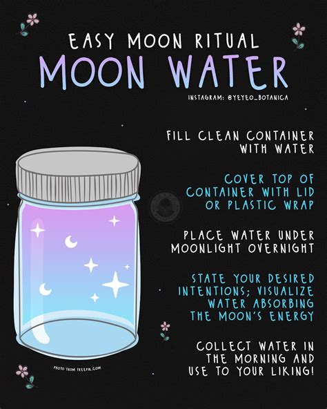 Moon Water Recipe Recip Zoid