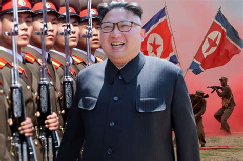Total 446 kim jong un results found. North Korea WW3: Kim Jong-un claims US 'bluffing' over war ...