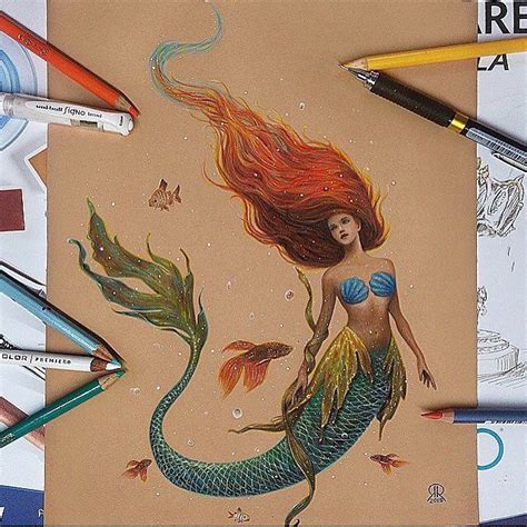 All For Arts On Instagram Real Life Ariel Art By Ronaldrestituyo